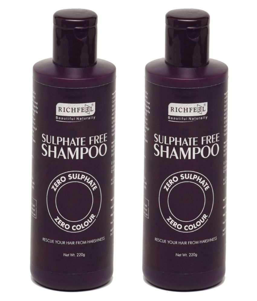     			Richfeel Sulphate Free Shampoo 220 Ml Pack of 2