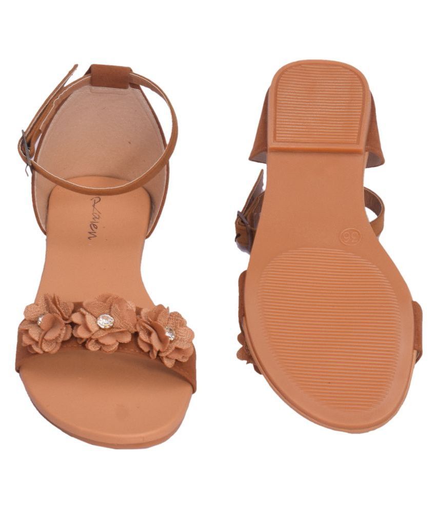 flats tan