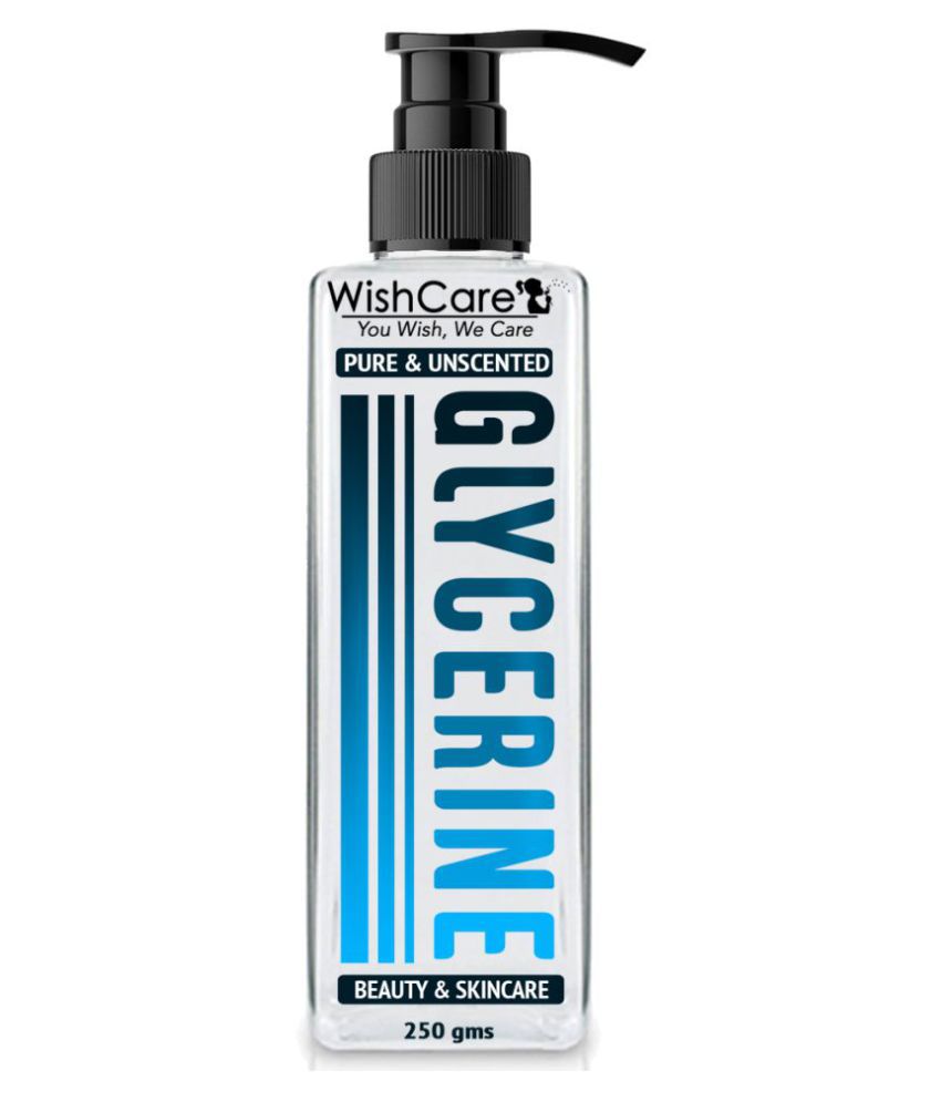     			WishCare Pure & Unscented Glycerine -Pharmaceutical Grade Moisturizer 250 gm