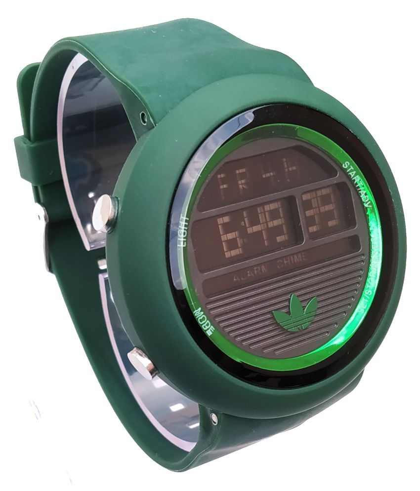 adidas 8037 rubber digital men's watch price