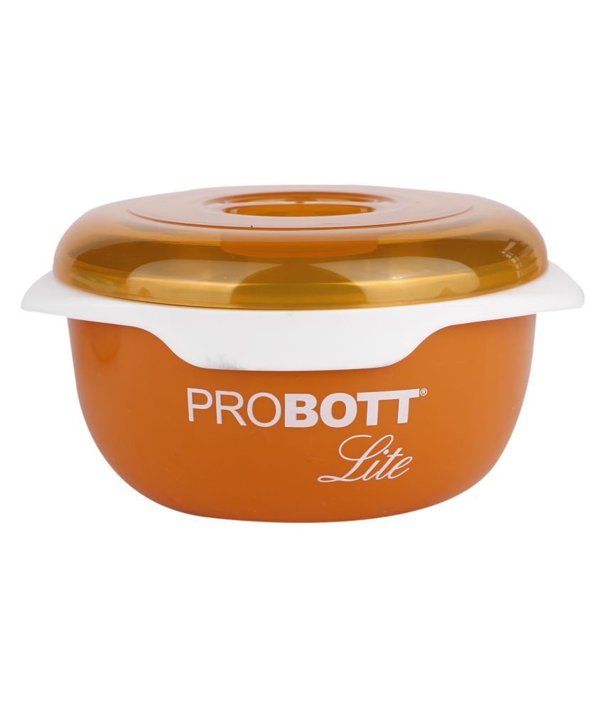     			Probott - Steel Orange Food Container ( Set of 1 - 600 )