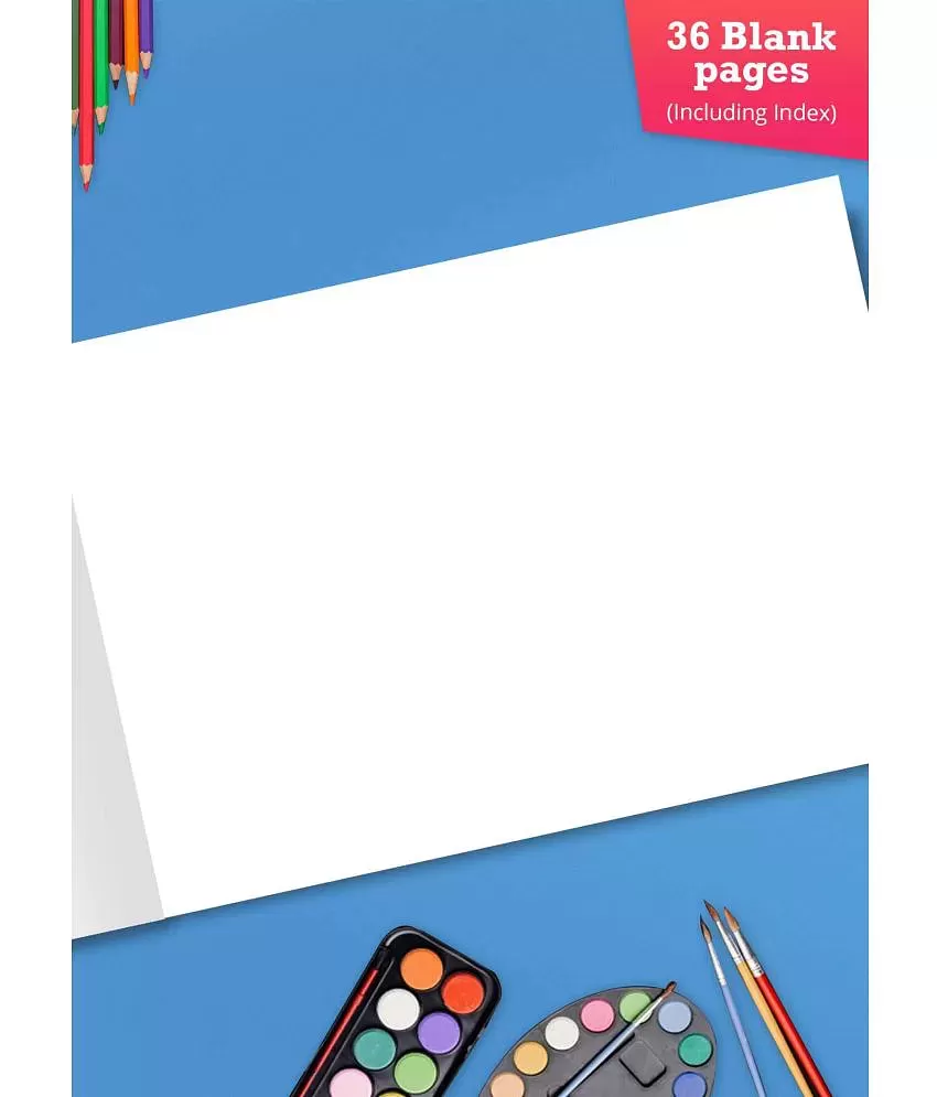PAPERLINE – COLOUR DRAWING BOOK – A4 (20 Sheets) – Ay stationery