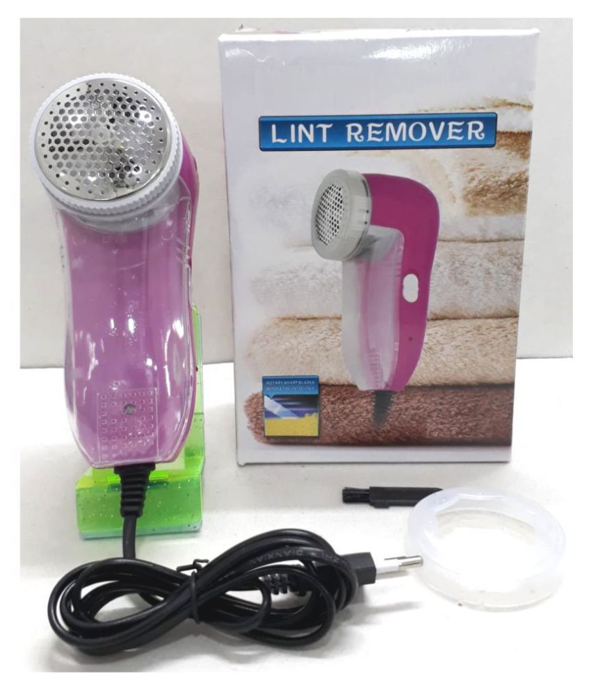 EmmEmm Powerful Electric Lint Remover Roller With Wire Multi-Colour Plastic Cleaning Kit