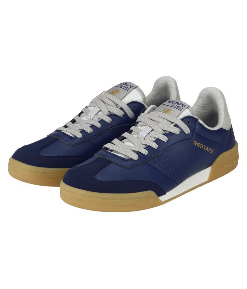 red tape navy blue shoes