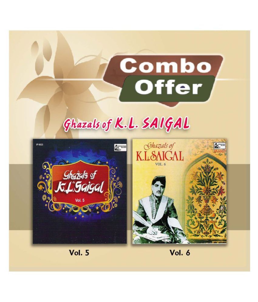 GHAZALS OF K. L. SAIGAL ( Audio CD )- Hindi: Buy Online at Best Price ...