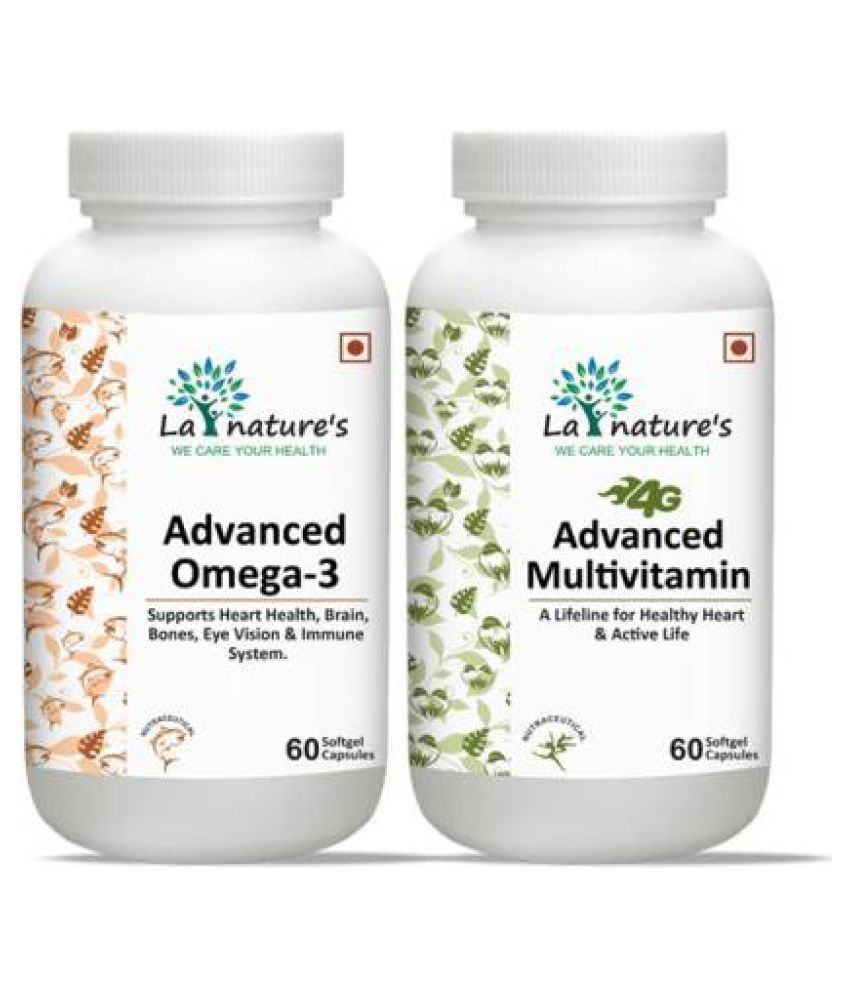 La Nature S 4g Advanced Multivitamin Advanced Capsule 60 Mg Pack Of 2 Buy La Nature S 4g Advanced Multivitamin Advanced Capsule 60 Mg Pack Of 2 At Best Prices In India Snapdeal