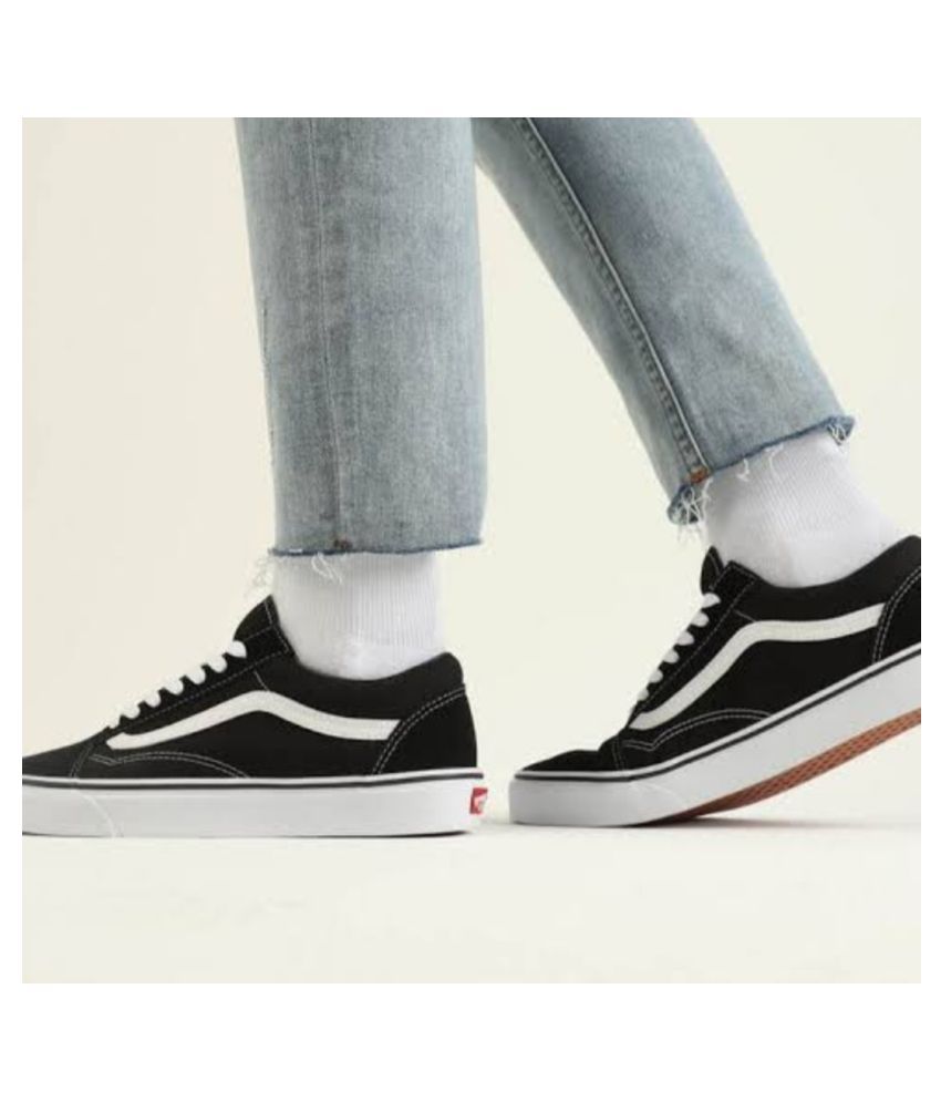 VANS vans old skool Running Shoes Black Buy VANS vans old skool