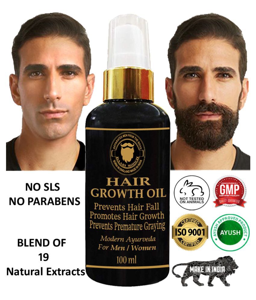 DAARIMOOCH Hair & Beard Oil For Growth 100 ml: Buy DAARIMOOCH Hair ...