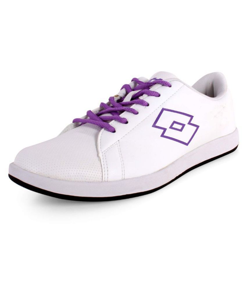 lotto white sports shoes