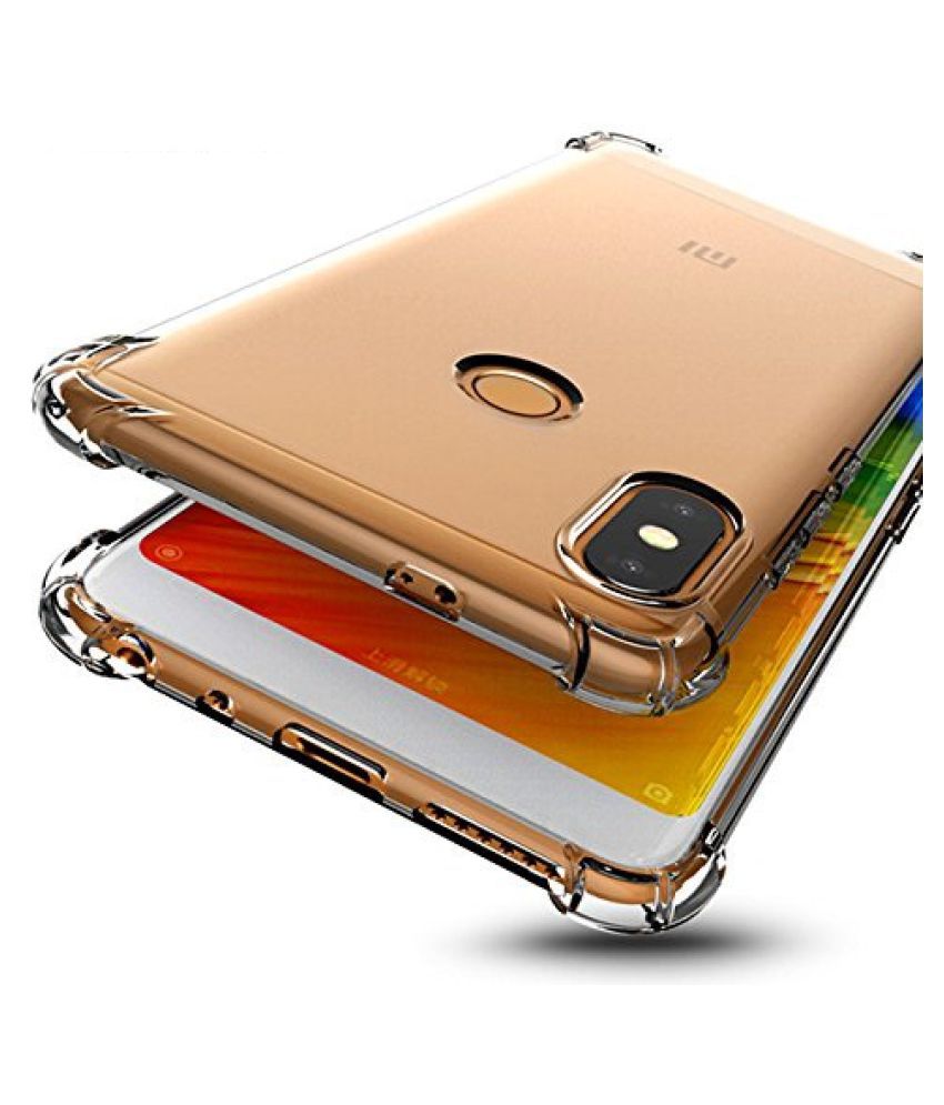     			Xiaomi Redmi Note 6 Pro Plain Cases BEING STYLISH - Transparent