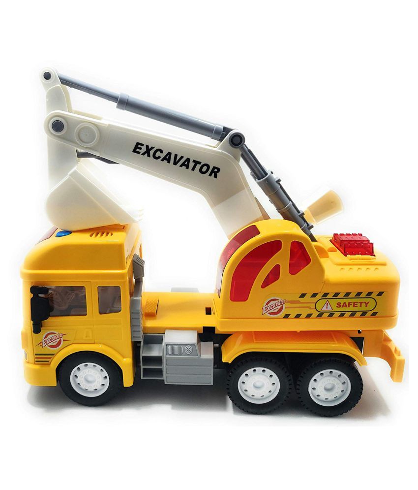 excavator toy truck