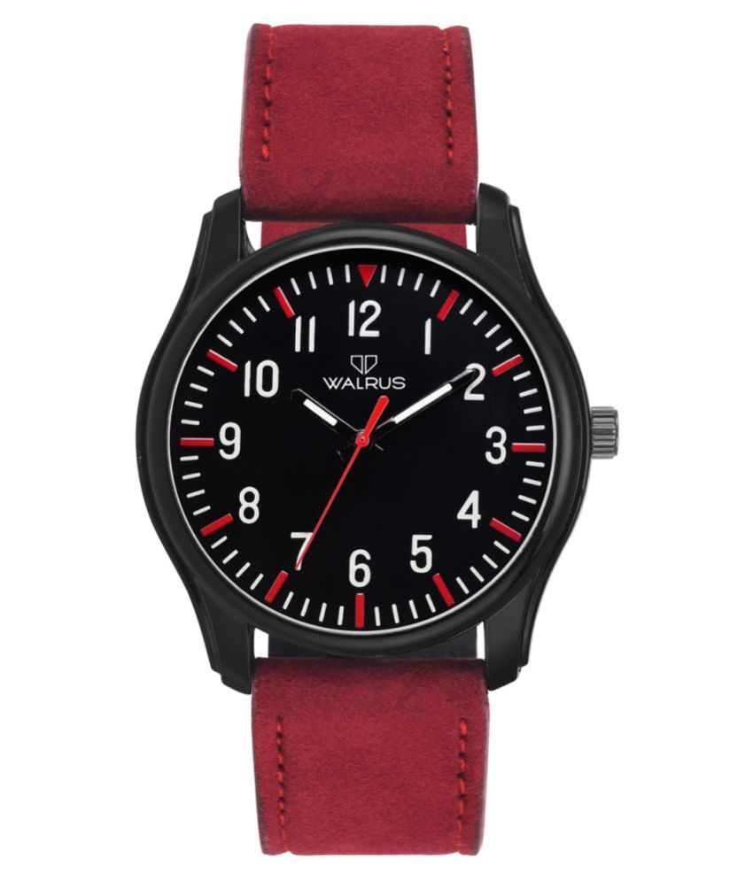     			Walrus Casual Style Leather Analog Men's Watch