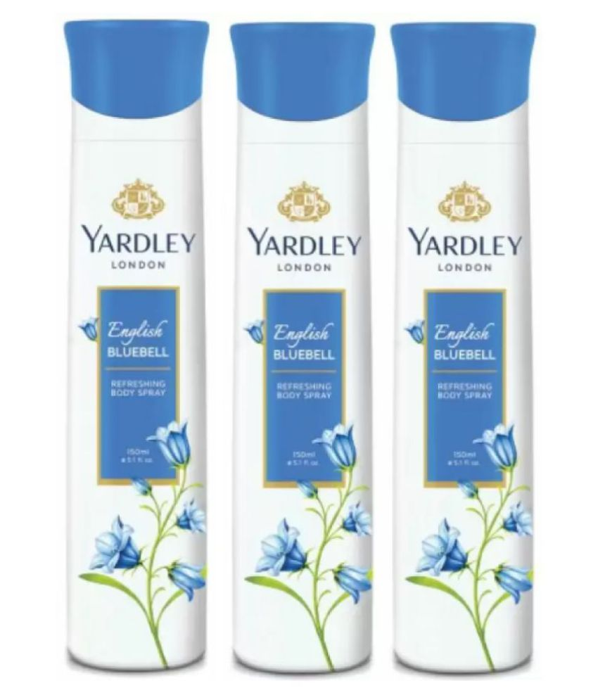 yardley bluebell body spray