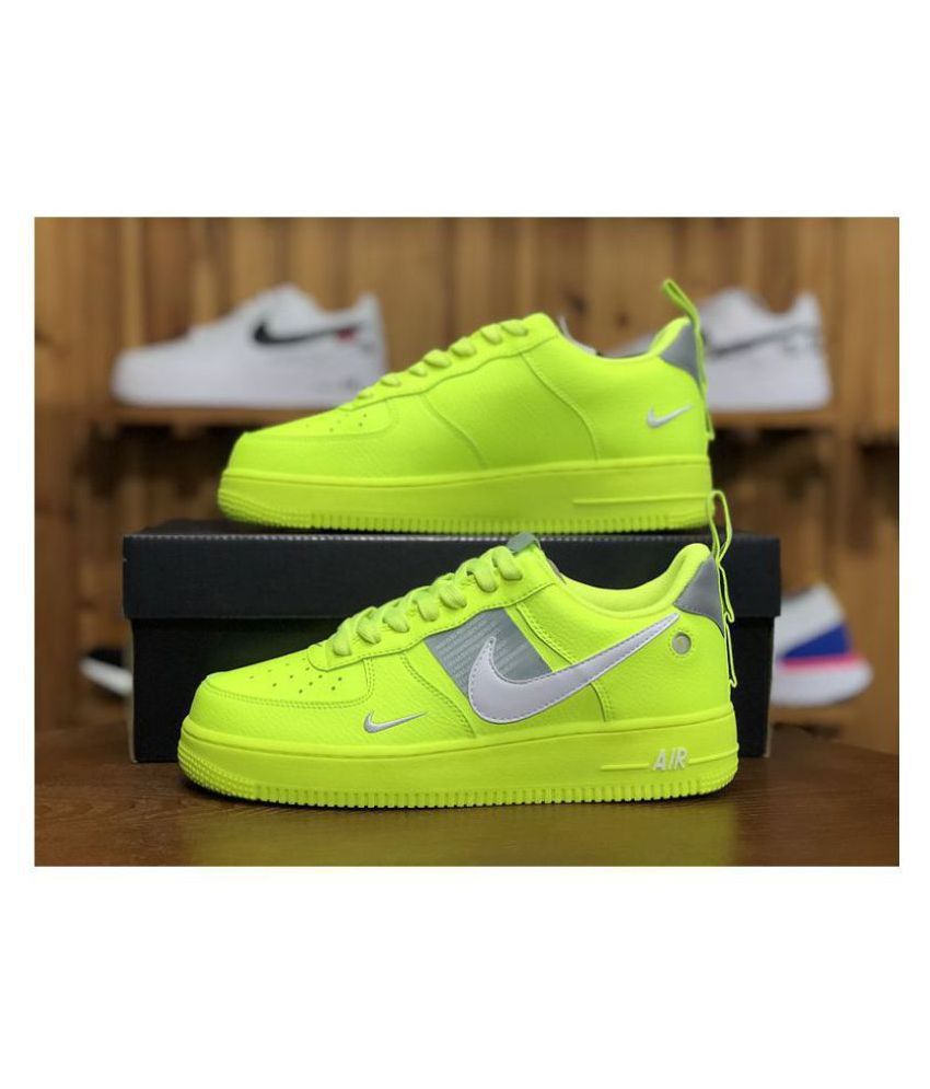 MAX PRO nike air force Green Running 