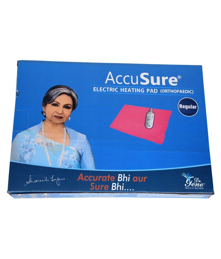     			AccuSure King Size Moist Heating Pad for Pain & Cramps Relief With 3 Level Heating control