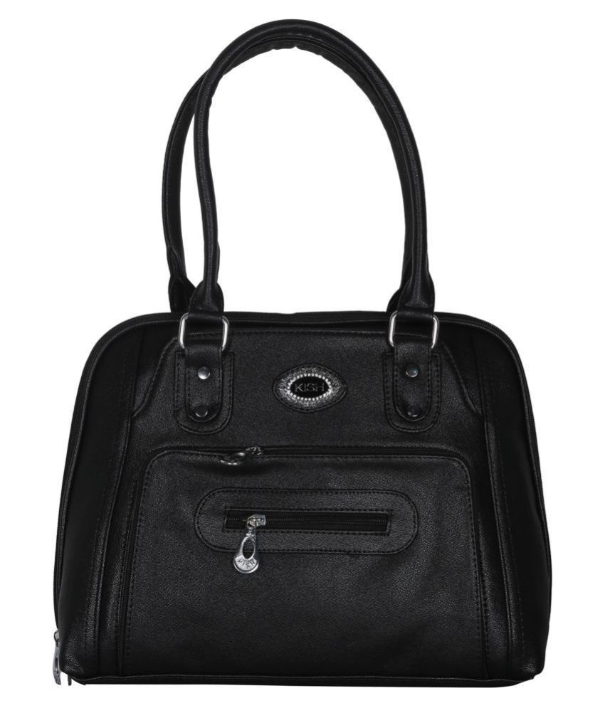 Goodwin Black P.U. Shoulder Bag - Buy Goodwin Black P.U. Shoulder Bag ...