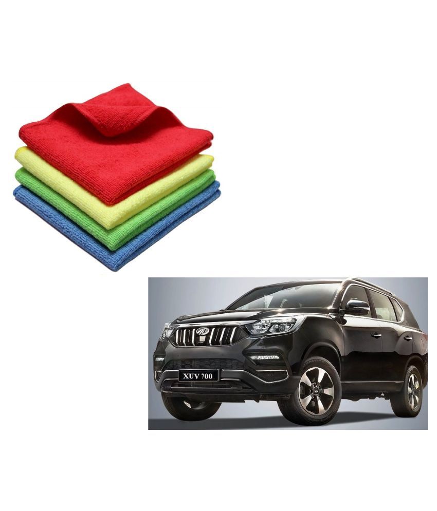 Kozdiko Microfiber Cleaning Cloth Car 300GSM 40x40 cm Pack of 4 For