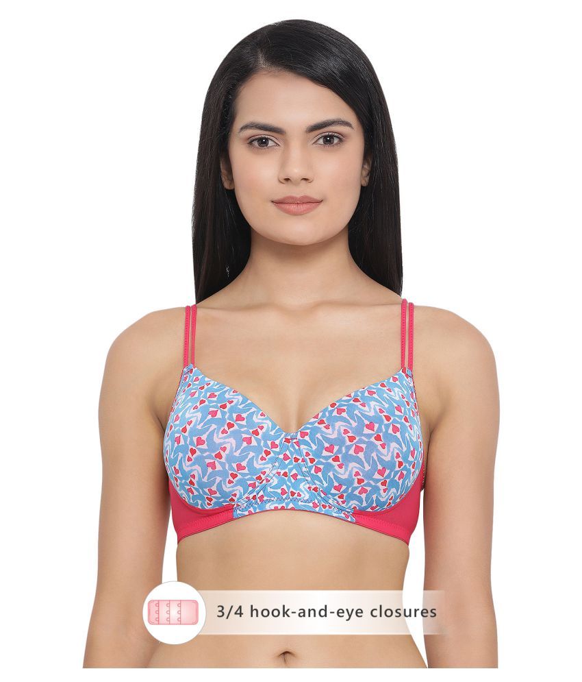     			Clovia Polyamide T-Shirt Bra - Blue