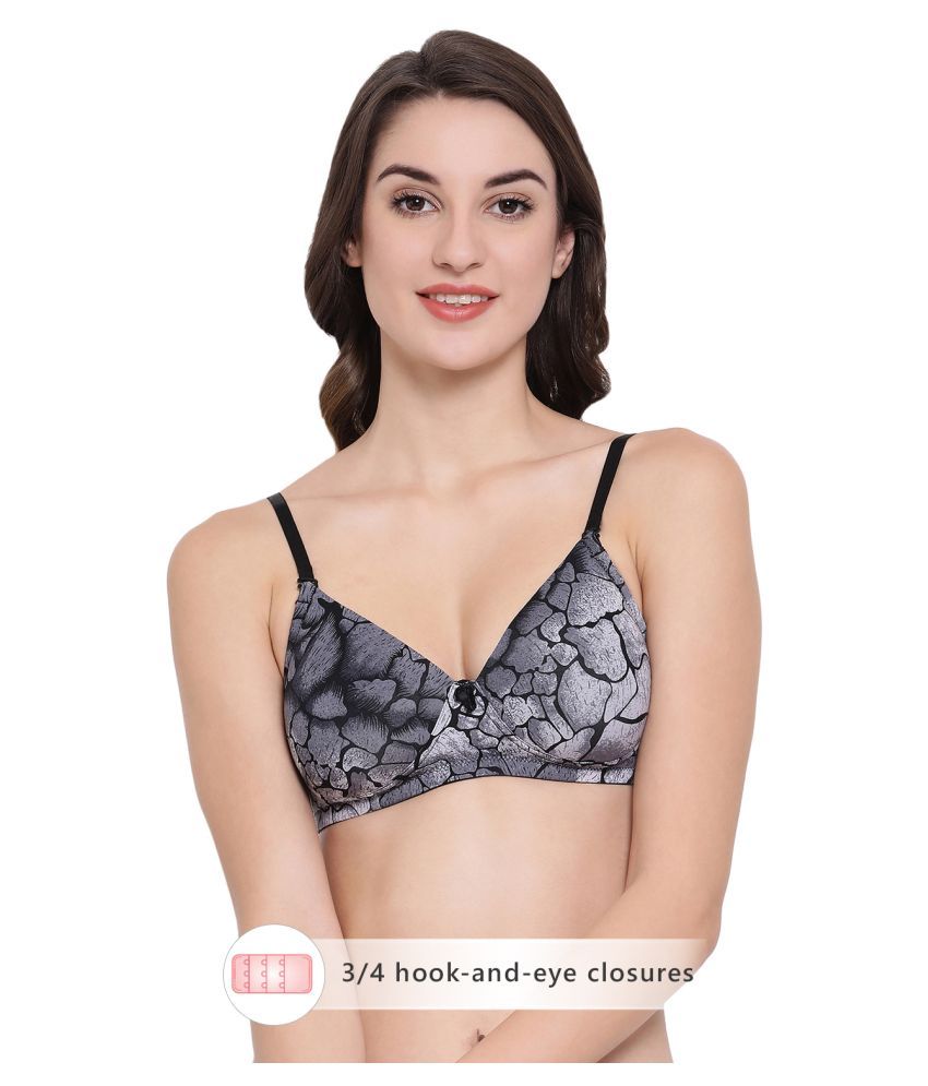     			Clovia Polyamide T-Shirt Bra - Grey