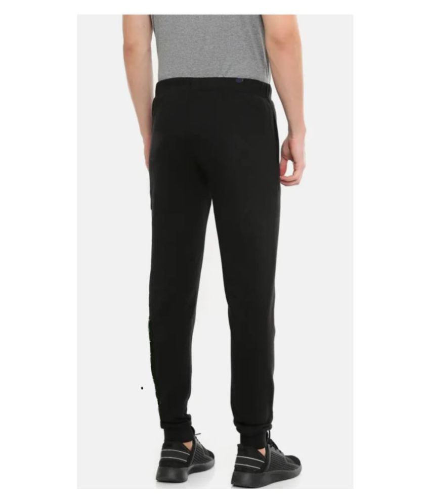 puma black track pants