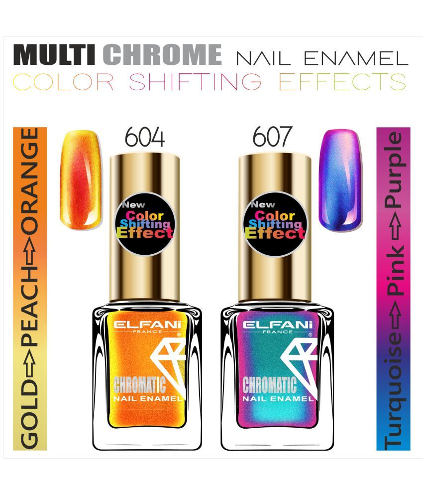     			Elfani Nail Polish Multi Shimmer 18 mL