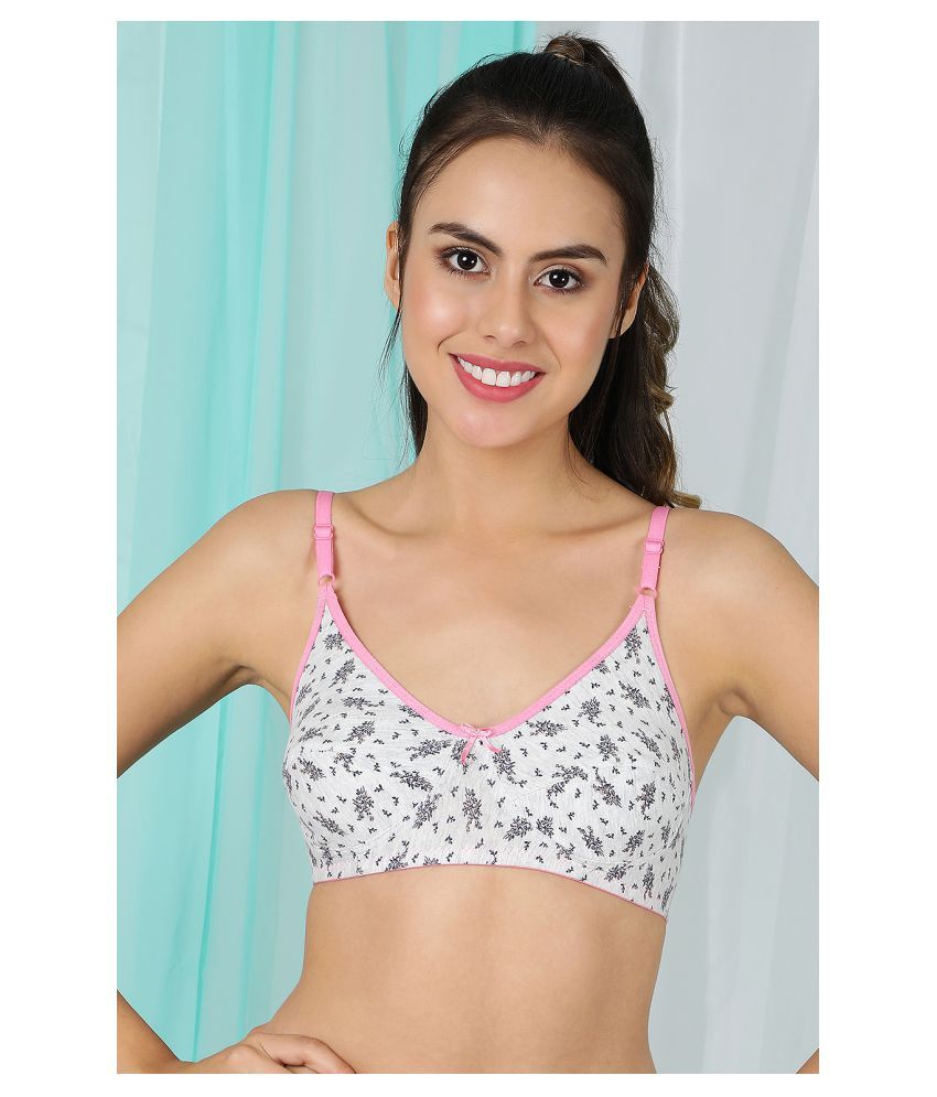     			Clovia Cotton Everyday Bra - Grey