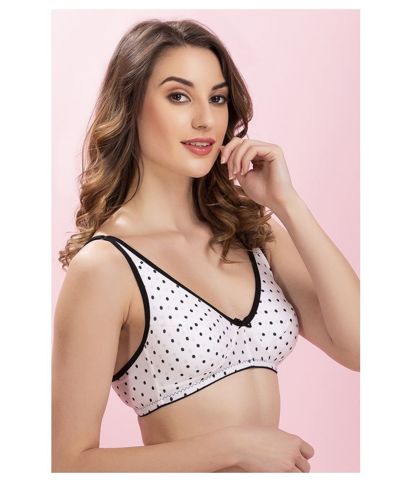     			Clovia Cotton Everyday Bra - White