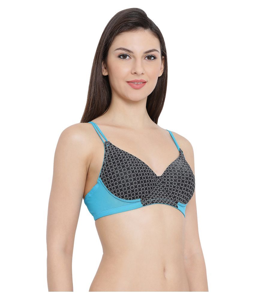     			Clovia Nylon T-Shirt Bra - Black