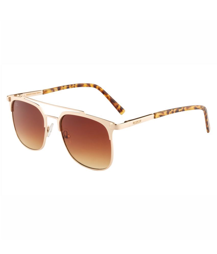 mens brown wayfarer sunglasses