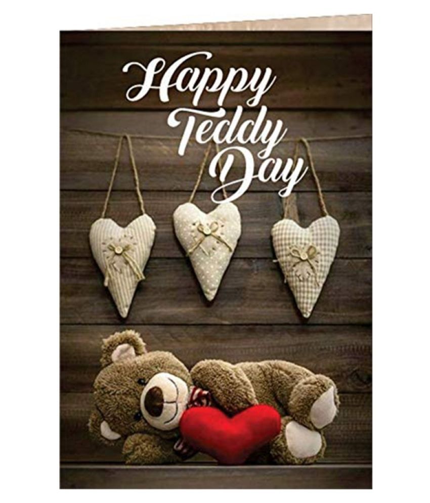 teddy day card