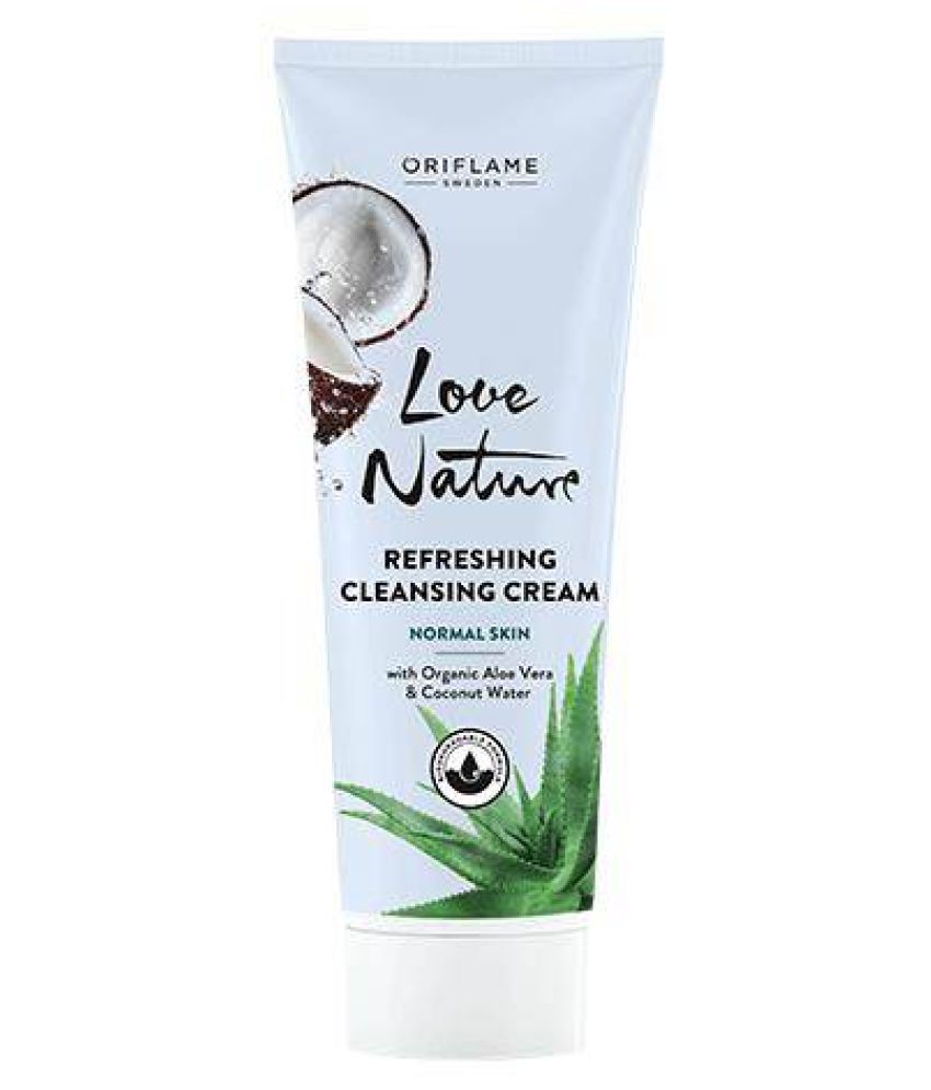     			Refreshing Cleansing Cream with Organic Aloe Vera & Coconut… Cleanser 125 mL