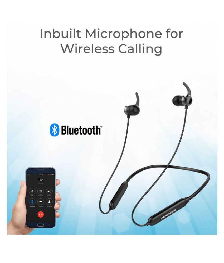Ambrane ANB-33 Neckband Wireless With 