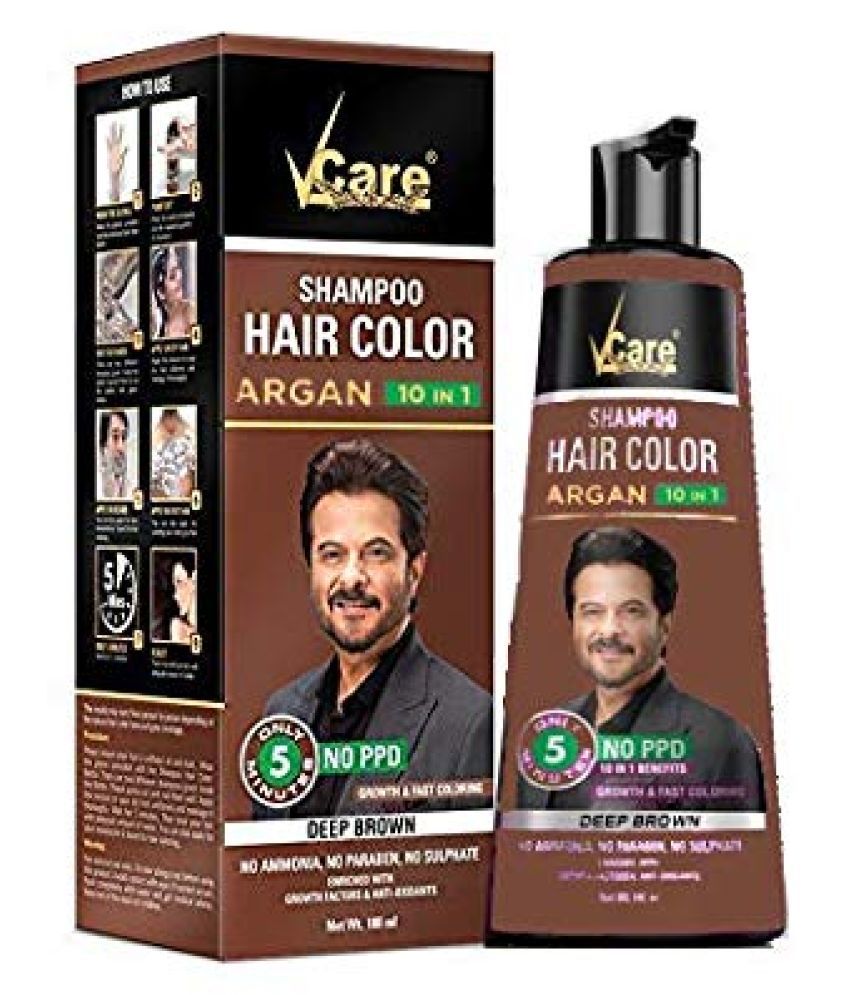 Vcare Shampoo Hair Color Temporary Hair Color Black: Buy Vcare Shampoo Hair  Color Temporary Hair Color Black at Best Prices in India - Snapdeal