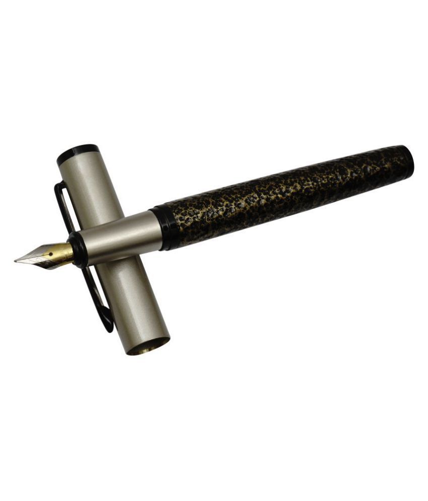     			Auteur Premium Collection  Beautifuly Carved Grey Color with Stylish Magnetic Cap Fountain Pen