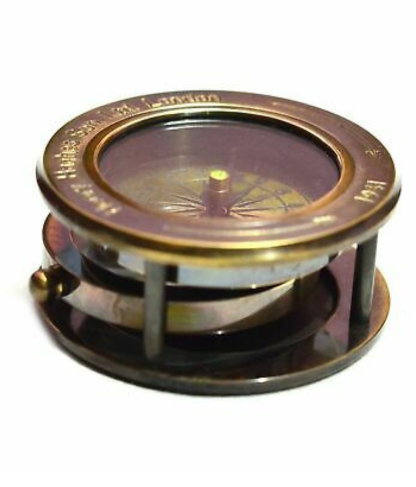 Magnifying Compass Henry Hughes Son ltd London Compass With Magnifying