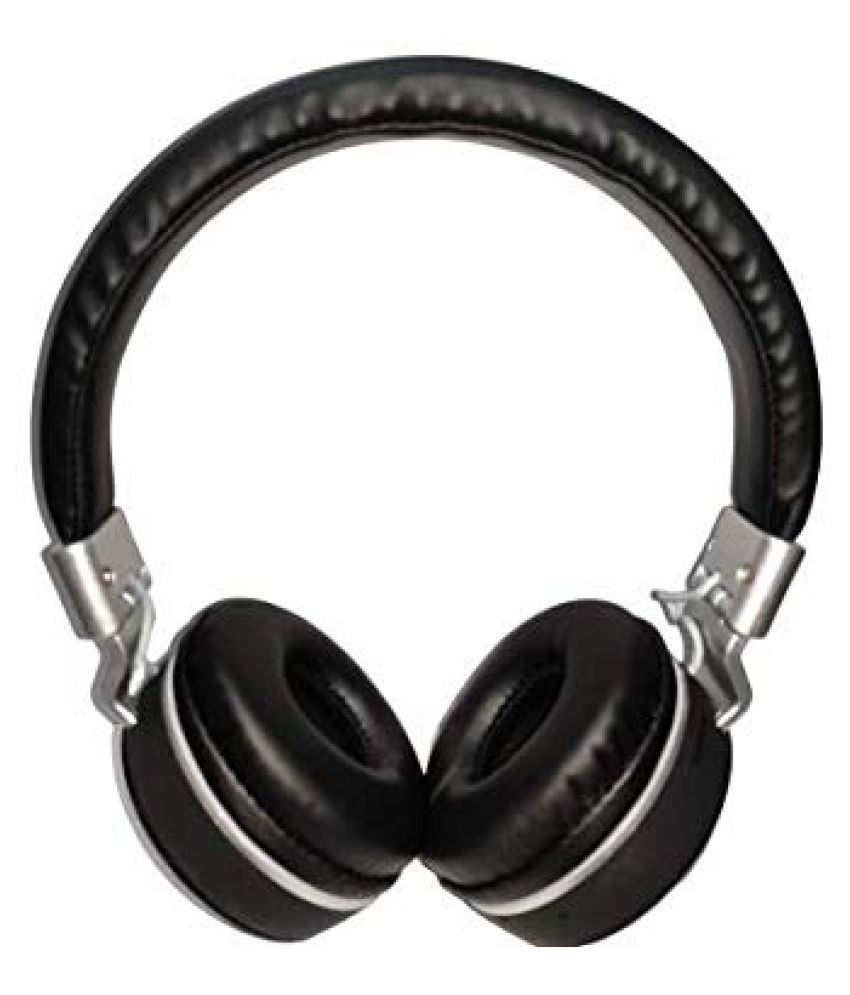 Buy Primex Wireless Headphone Over Ear Headset with Mic Black Velvet
