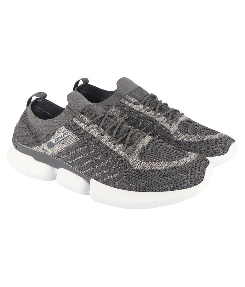 Action ATHLEO Gray Running Shoes - Buy 