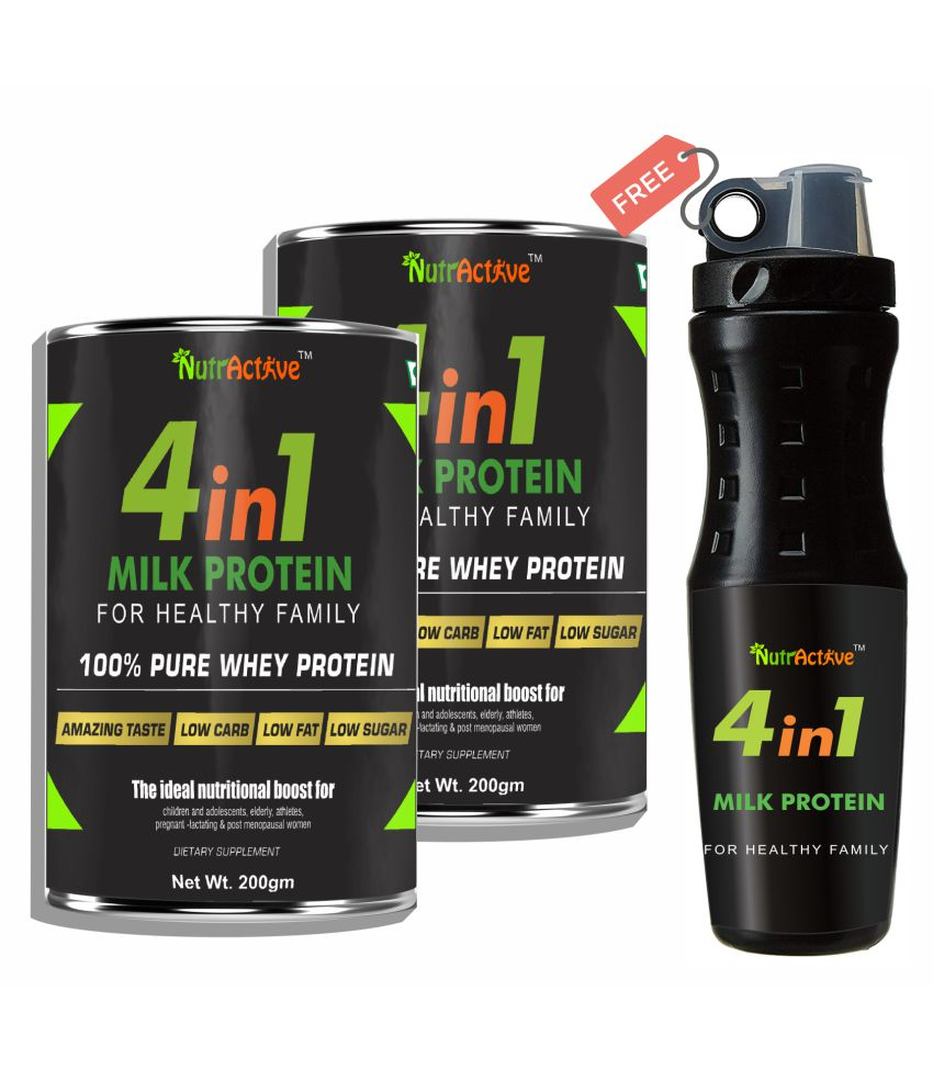 NutrActive 4in1 Whey Protein (Isolate) Powder 200 gm Buy NutrActive