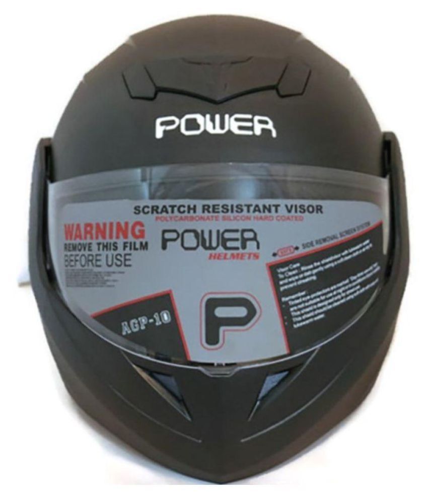 power flip up helmet