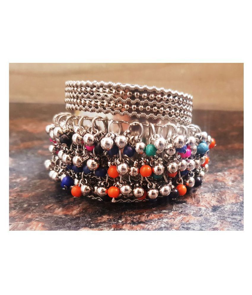Ghungroo Handcrafted Cuff Bracelet For Women And Girls Buy Ghungroo