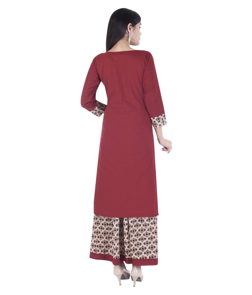 NEHIKA Cotton Kurti With Skirt Stitched Suit Buy NEHIKA Cotton