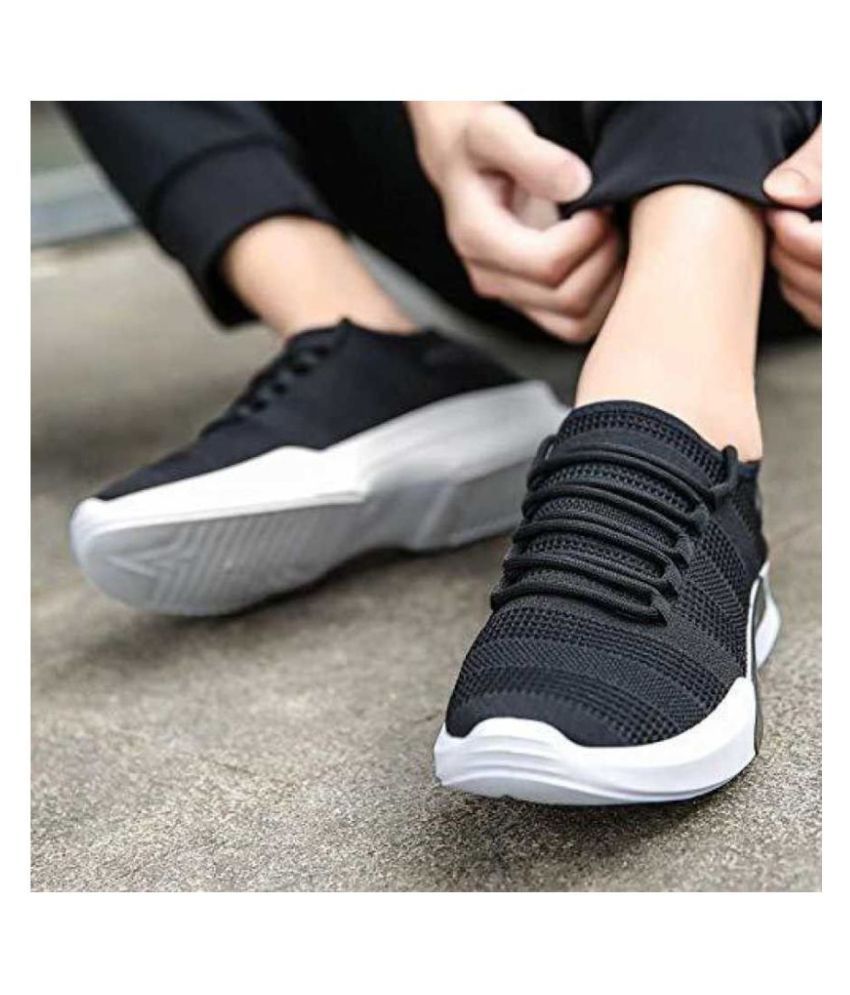 aadi sneakers black casual shoes