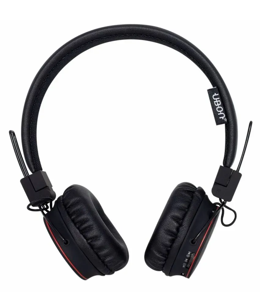 Buy UBON BT 5660 Feather light On Ear Wireless With Mic Headphones