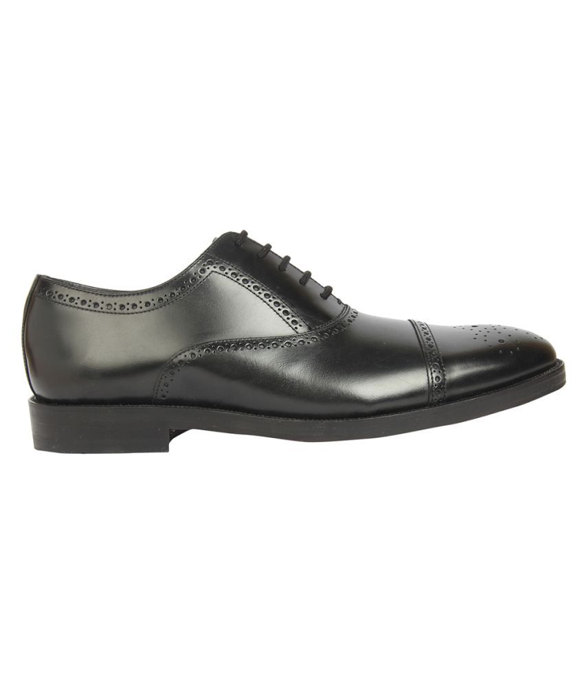 Clarks Oxfords Genuine Leather Black Formal Shoes Price in India- Buy ...