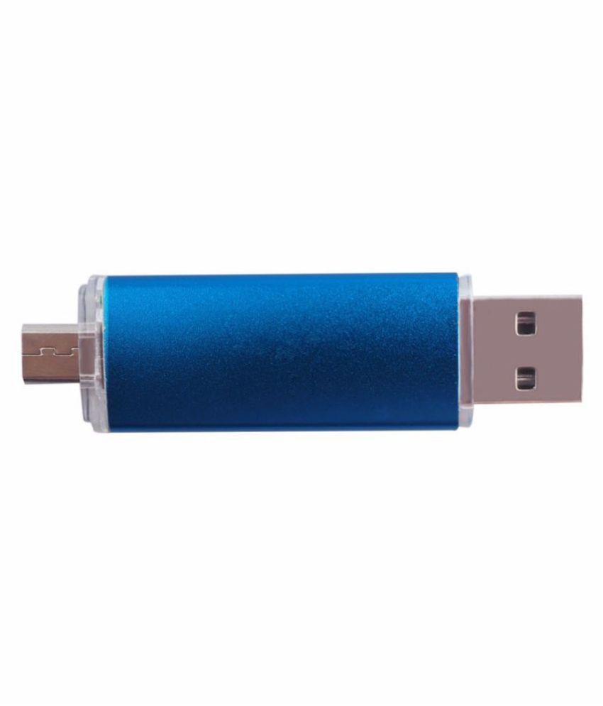     			Pankreeti PKT611 Blue OTG 128GB USB 2.0 OTG Pendrive Pack of 1