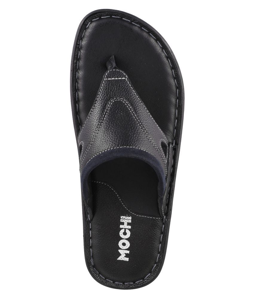 mochi black sandals
