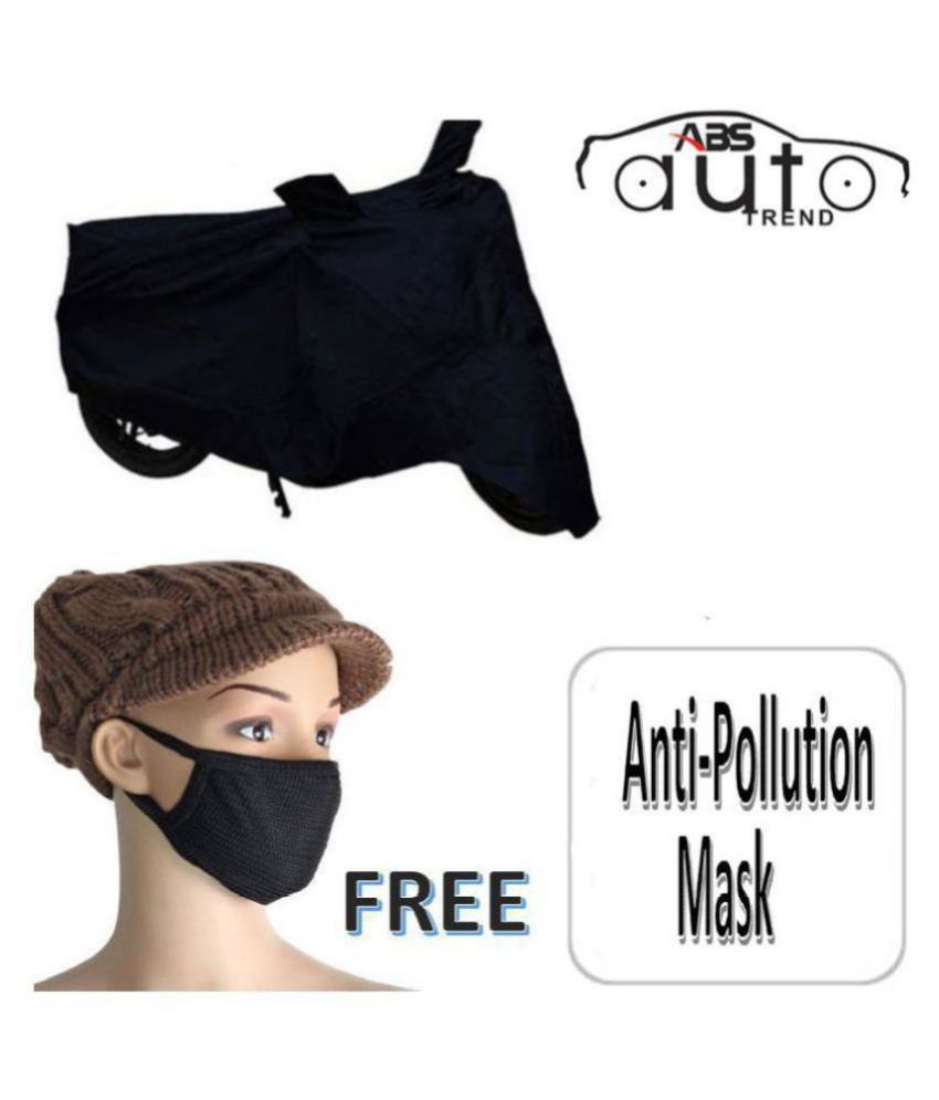 ABS AUTO TREND BIKE BODY COVER FOR HERO SUPER SPLENDOR I SMART ( FREE