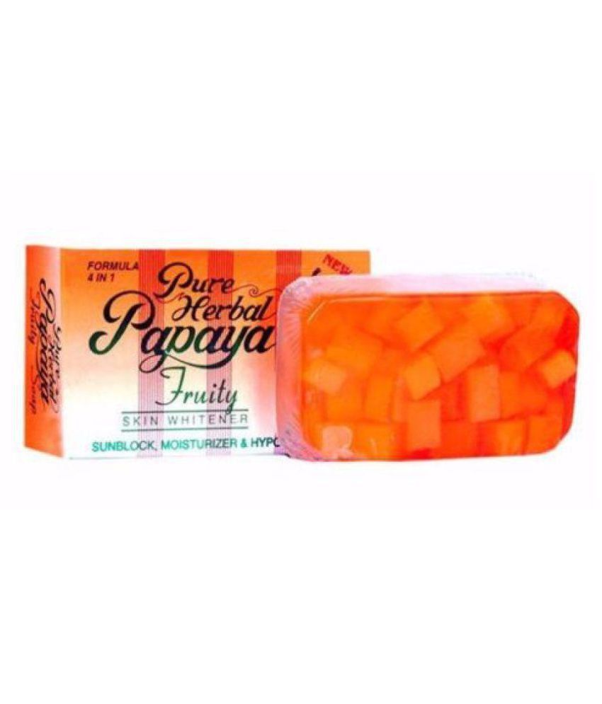    			Herbal Soap Imported Pure Herbal Papaya Skin Whitening Soap 135g g