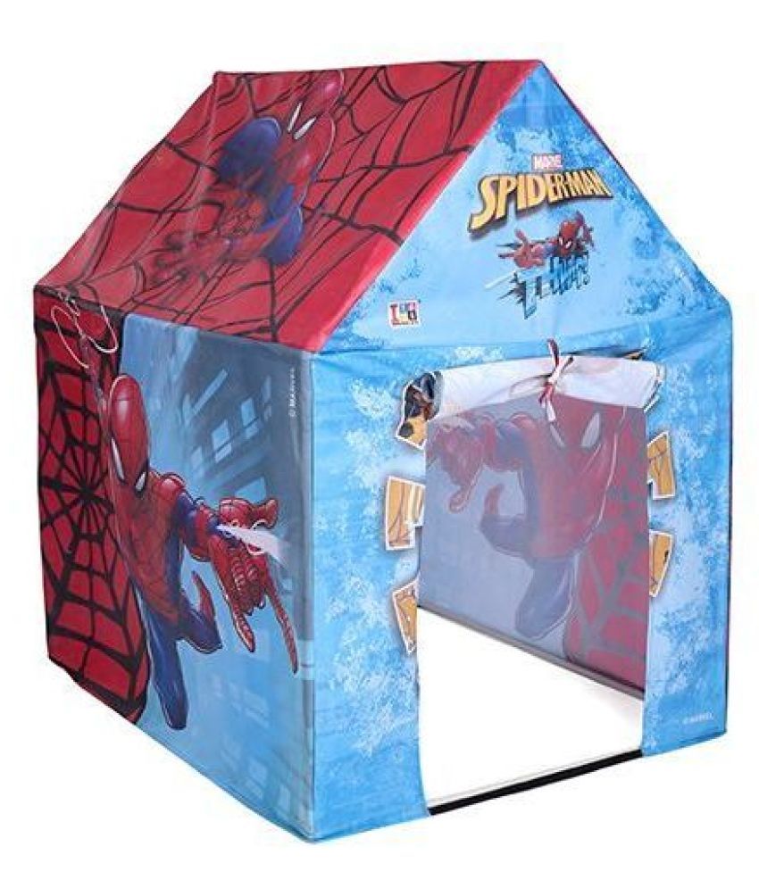 spider man play tent house