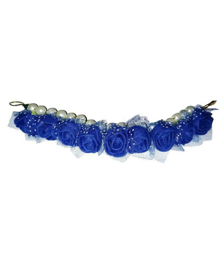 Ear Lobe Accessories Blue Party Hair Bumpit Buy Online At Low